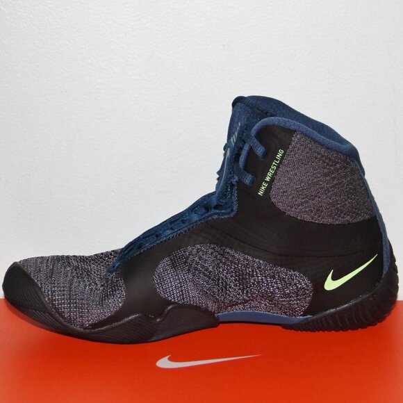 Nike Tawa Wrestling Shoes Men 6.5 7 7.5 8 11.5 14 15 Anthracite Blue